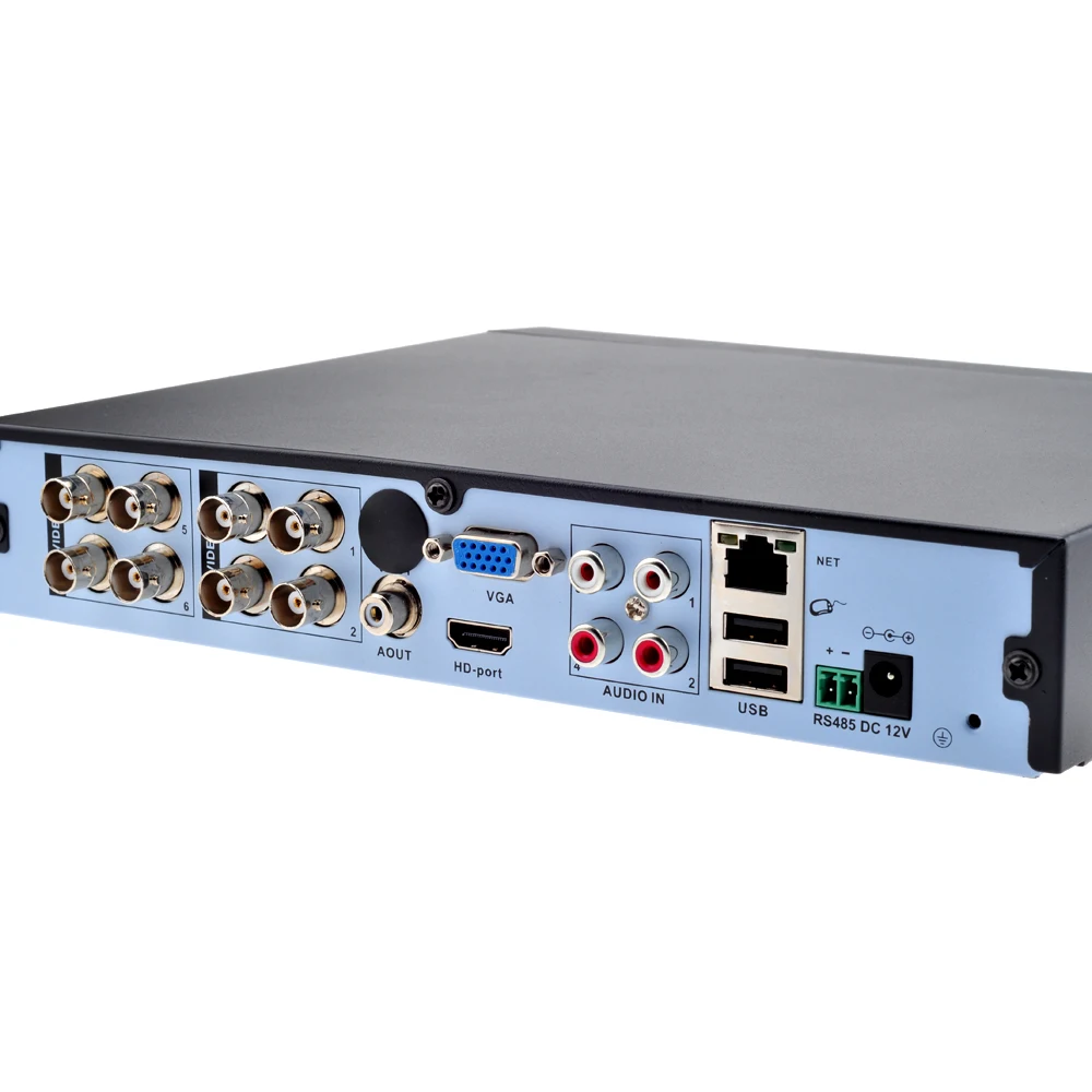 Сетевой видеорегистратор AZISHN 5 в 1 4 М/4 канала AHD VGA HDMI UTC XVR RS485 P2P для AHD/TVI/CVI/CVBS/IP |