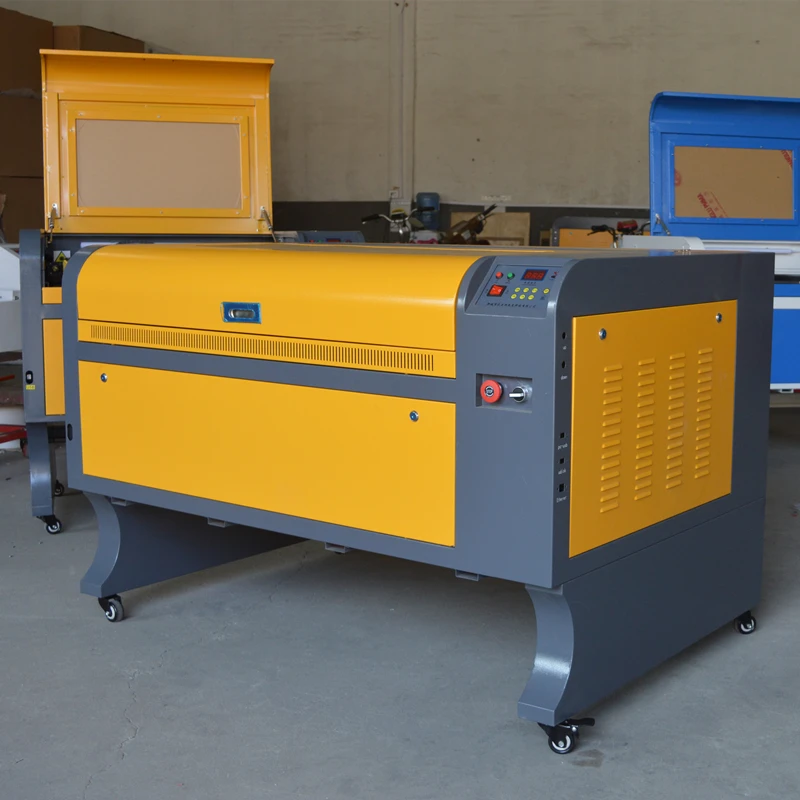 Co2 лазерный гравировальный станок 220 В/110 В режущий diy CNC 100 Вт 6090 станок|Фрезы по