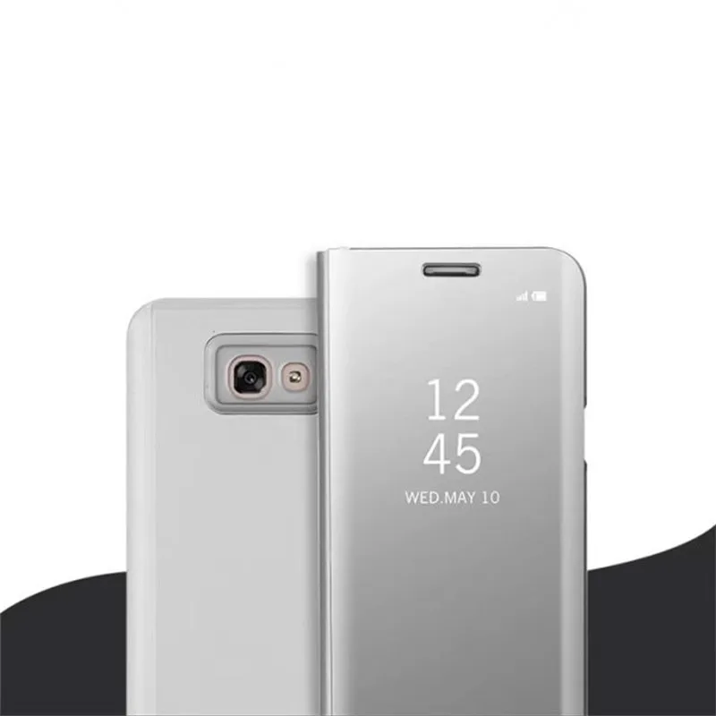 ZEALLION для samsung Galaxy J3 2017/J320 США Версия люкс Флип Clear View зеркало окно кожаный флип