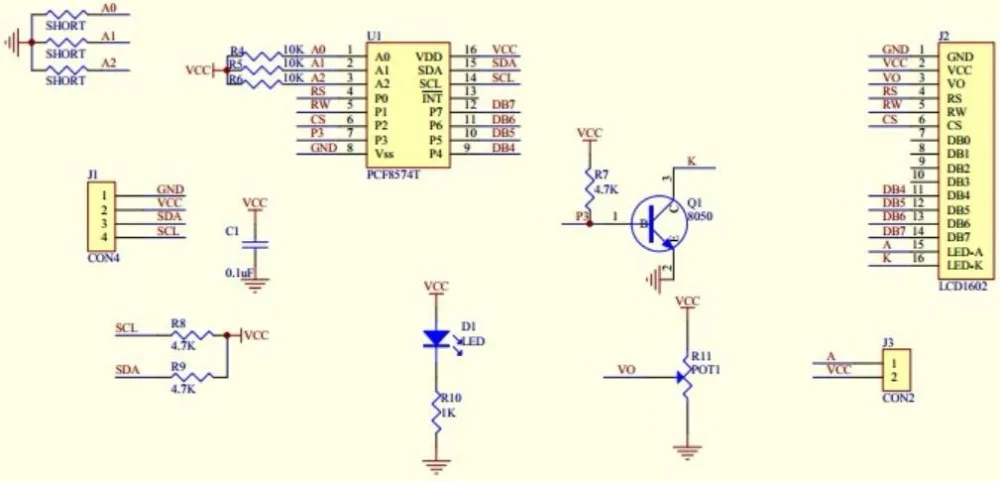 PCF8574 PCF8574T I/O IEC IIC порт Интерфейс Расширенный модуль lcd 1602 2004 ЖК-адаптер пластина для Arduino