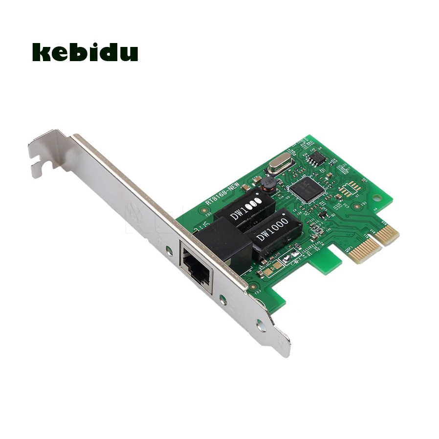 Сетевая карта kebidu 1000 Мбит/с Ethernet PCI Express E 10/100/1000 м адаптер LAN конвертер контроллер
