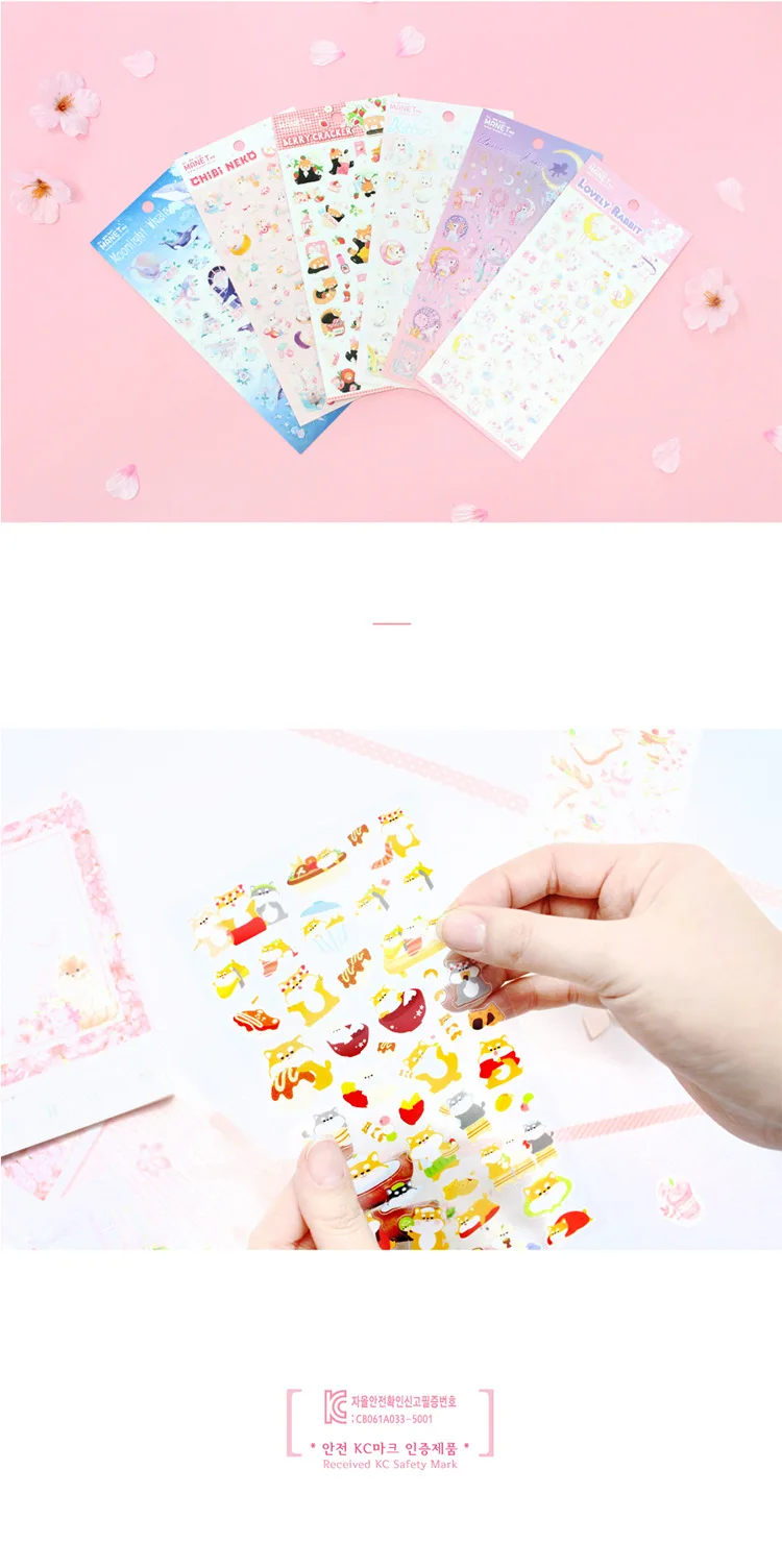 1 шт./1 лот Kawaii канцелярские наклейки космический Единорог дневник планировщик декоративные мобильные наклейки Скрапбукинг DIY ремесленные наклейки