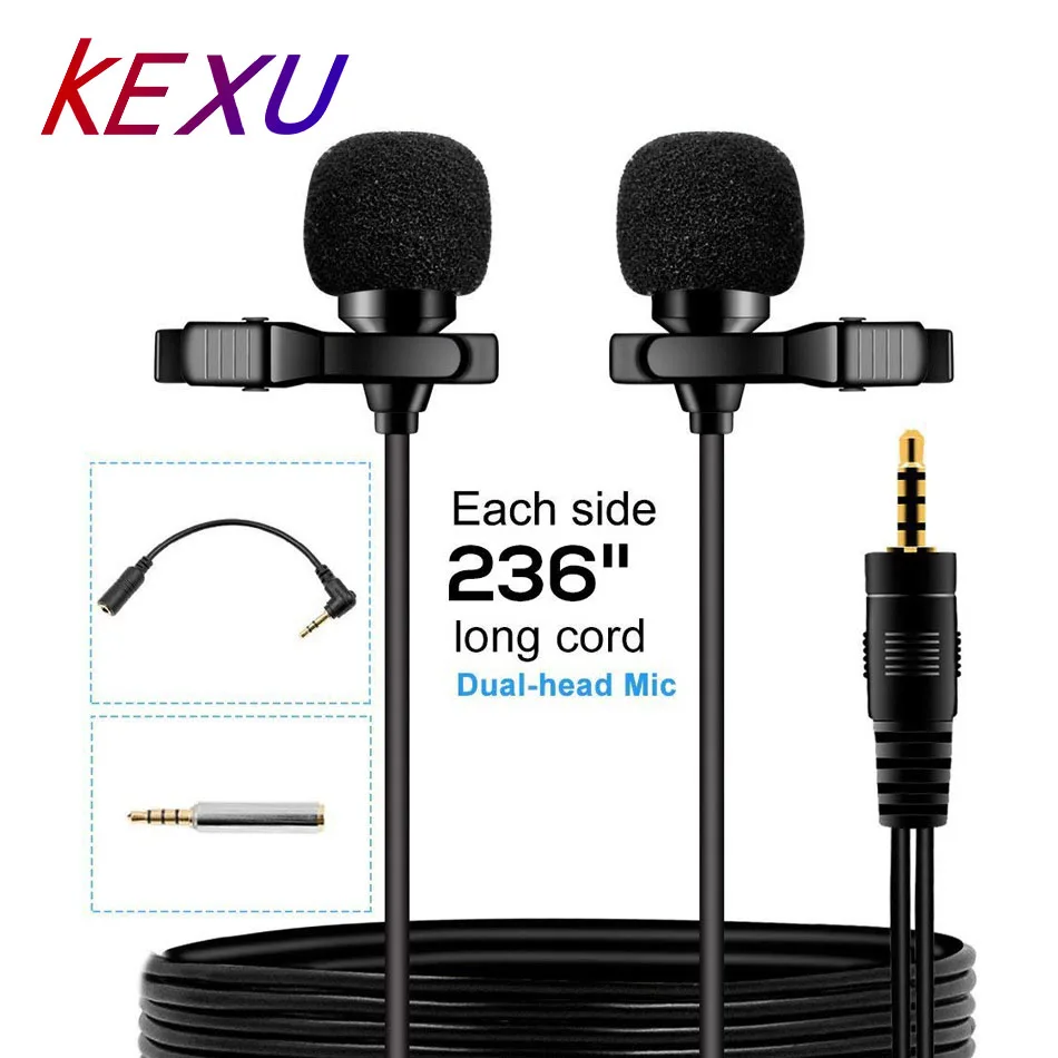 Конденсаторный микрофон KEXU для компьютера USB YouTube Skype игр Windows/Mac запись музыки