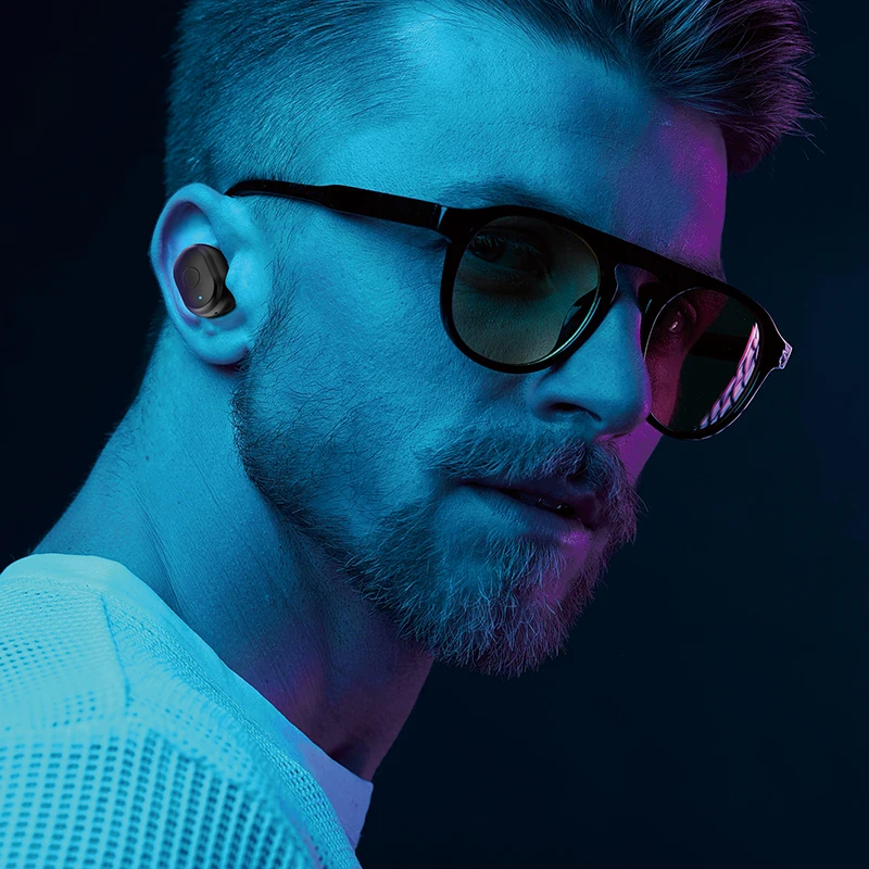 Mixcder T1 TWS беспроводные Bluetooth наушники V5.0 истинные беспроводные наушники Handsfree наушники Спортивная гарнитура с двойным микрофоном