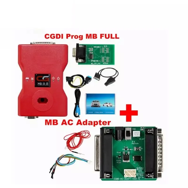 Черный CGDI MB BENZ Key Programer через OBD Поддержка всех ключей потери CGDI Prog MB для Benz CG Prog для MB CGDI Pro - Цвет: Черный