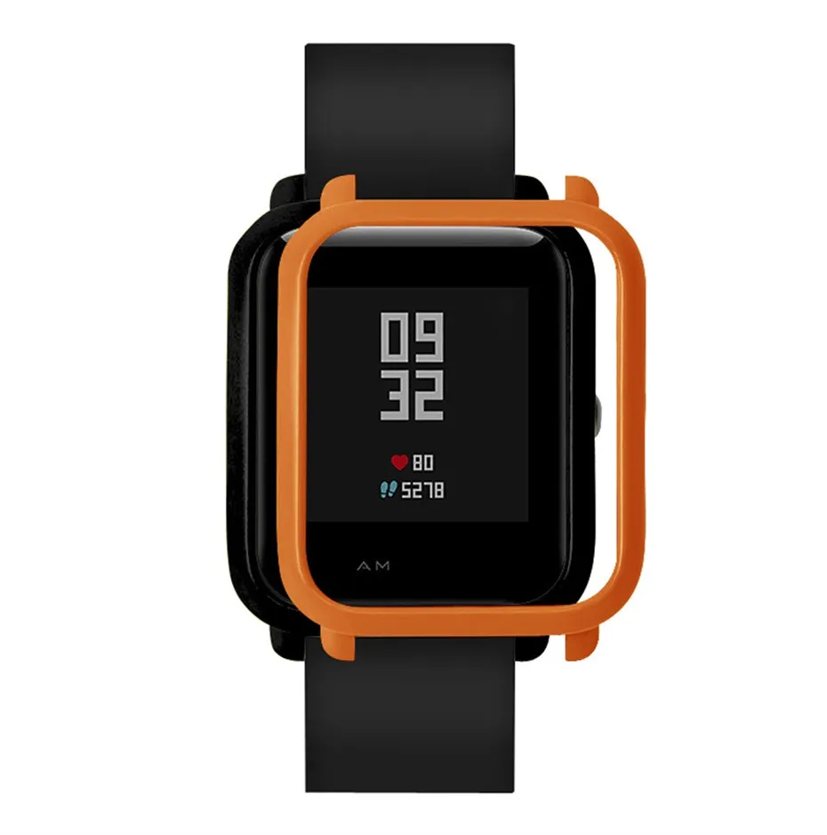 Чехол для часов, тонкий Цветной корпус, чехол для Xiaomi Huami Amazfit, ремешок Bip BIT PACE Lite, Молодежные умные часы, Защитный корпус