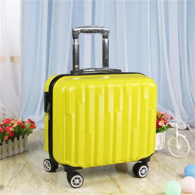 1PCS Хит, 18 дюймов, для девочек и мальчиков, ABS, тяга, коробка, для студентов, чехол на колесиках, для детей, для путешествий, багаж, костюм на колесиках, чехол, для женщин, бизнес-бокс - Цвет: 1PCS