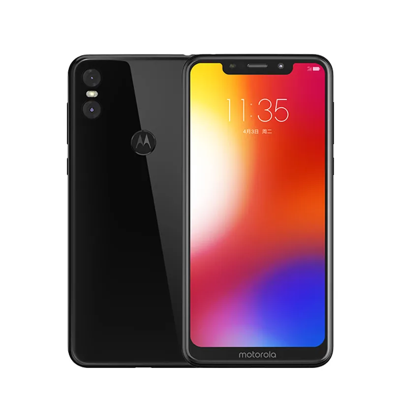 Мобильный телефон MOTO P30 Play, 4 Гб ОЗУ, 64 Гб ПЗУ, 5,86 дюймов, 13 МП+ 2 МП, 3000 мА/ч, 4G LTE Snapdragon 625, восьмиядерный смартфон с функцией распознавания отпечатков пальцев