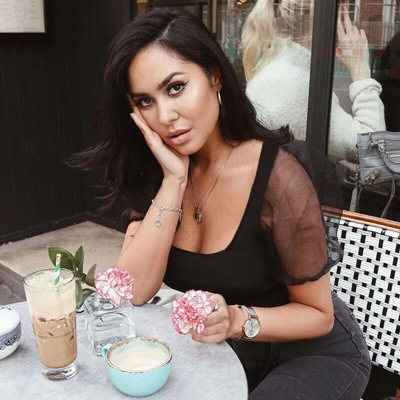 Милые женские футболки с сетчатыми рукавами для девушек 2019 облегающие