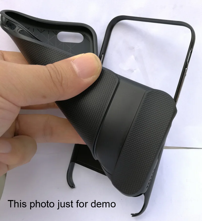 Hybrid Slim Armor Case For Samsung Galaxy J6 J8 2018 Holder Kickstand Protector Cover TPU + PC Frame | Мобильные телефоны и