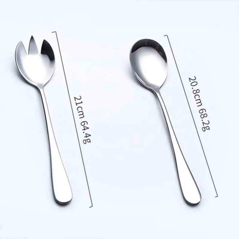 Новые горячие продажи 2 шт вилки и ложки из нержавеющей стали столовые приборы