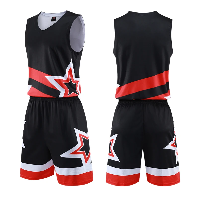 Индивидуальные пустые мужские и женские баскетбольные майки наборы дышащих