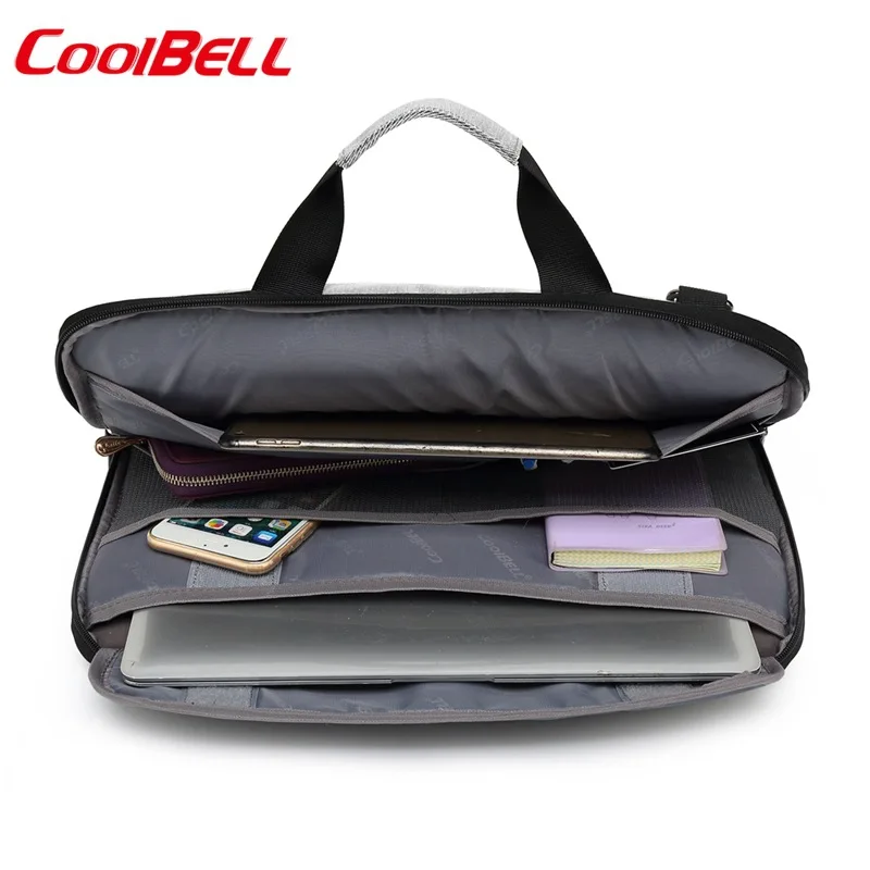 COOLBELL Новая мода Бизнес водонепроницаемый рюкзак для ноутбука Портфели сумка
