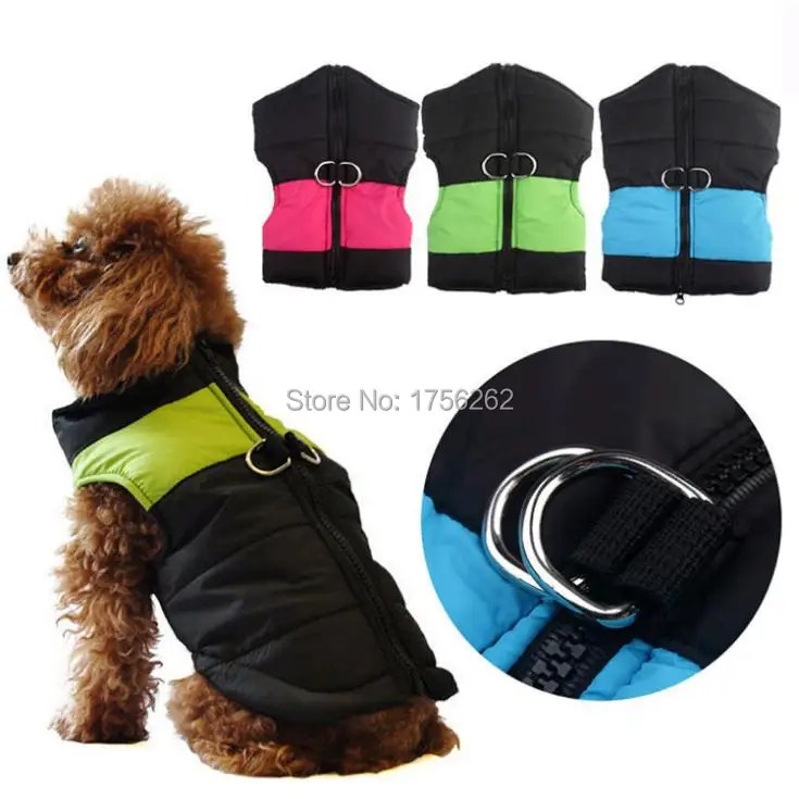 New hot sell smal middle large dog teddy tarpaulins winter warm vest sports coat Clothing for pets | Дом и сад