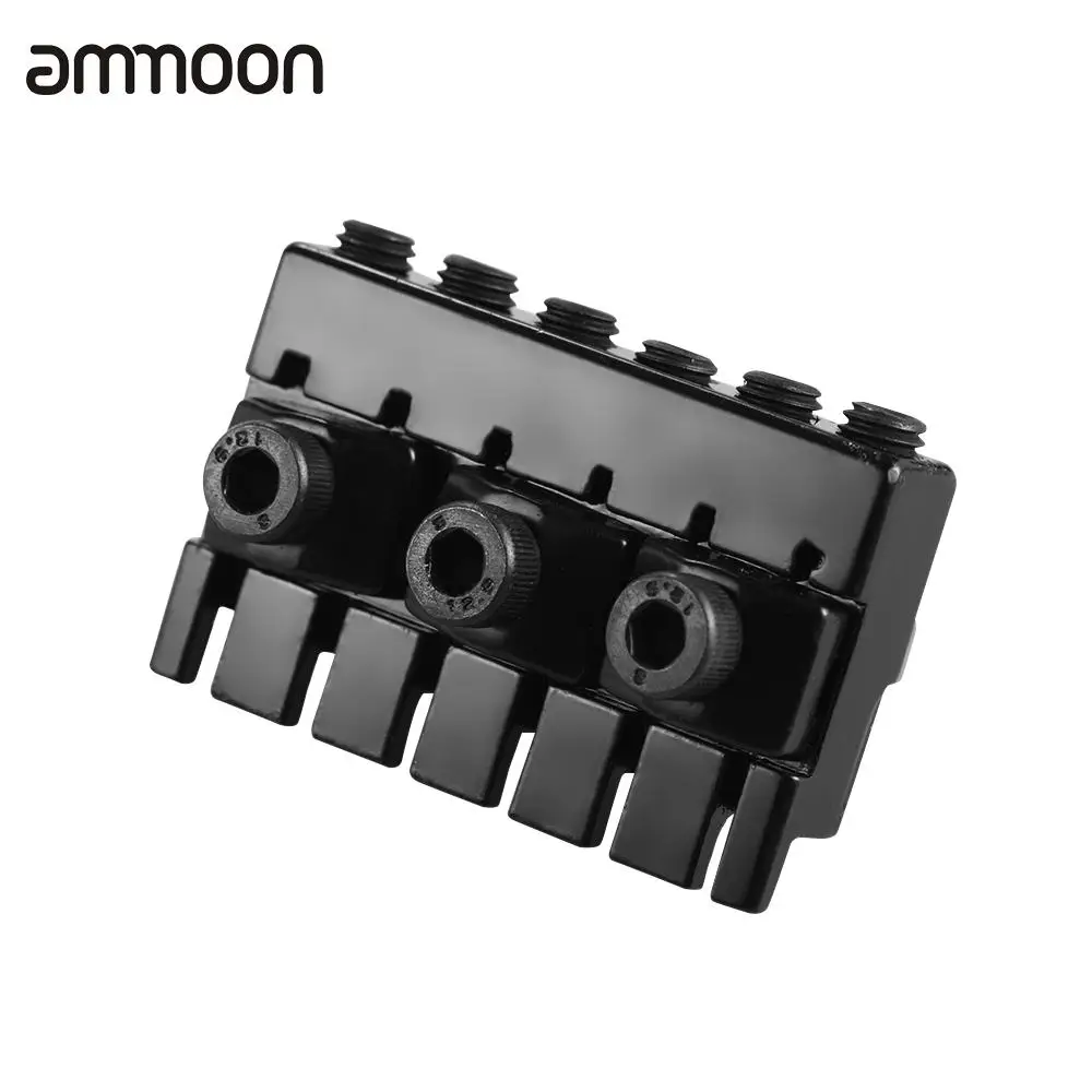 ammoon Guitar Strings Lock Nut Set 6-string Headless Electric String Locking Accessories | Спорт и развлечения