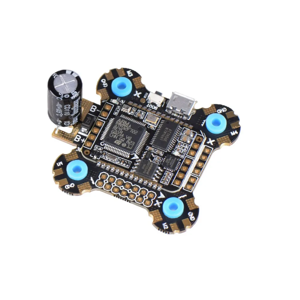 F722 Betaflight F7 игровые Джойстики для детей от 2 до 6 лет с OSD 5 V/2A BEC с, алюминиевая крышка, 25В/1000 мкФ конденсатор с алюминиевой крышкой, 30x30 мм 12,8g для дрона с дистанционным управлением с видом от первого лица