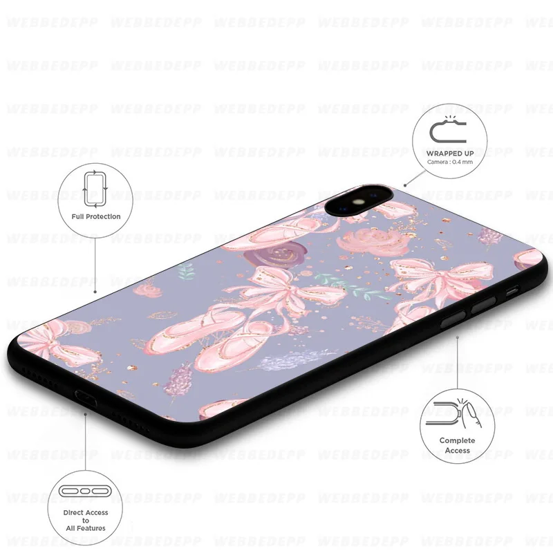 Ballerina Dance Ballet Soft Case for Huawei Mate Honor 20 6A 7A 7C 7X 8 9 9X 10 View Lite Pro 30 |