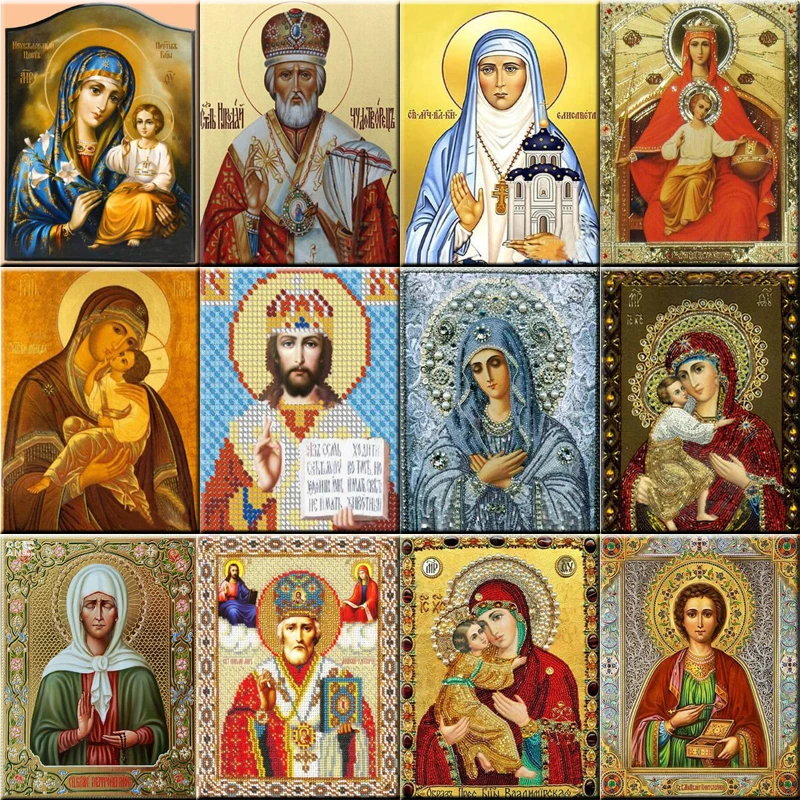 См 30*40 см 5D DIY значки Алмазная вышивка религия Иконка Иисуса алмазная живопись