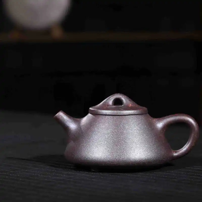 

Чайник из фиолетовой глины Yixing, каменный ковш, чайник и чайник