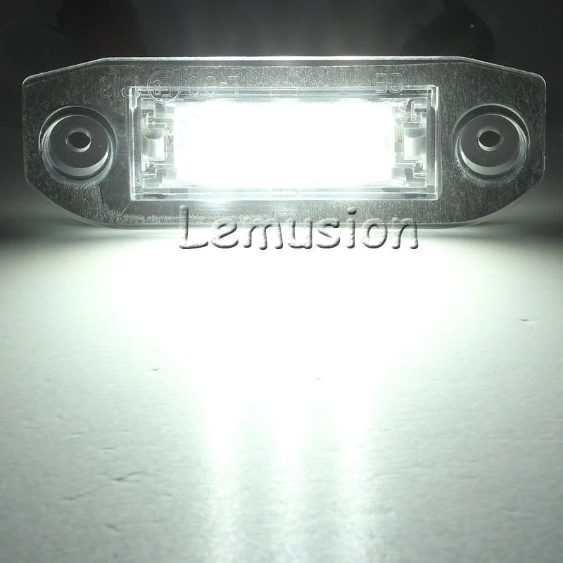 1 пара Автомобильные светодиодные лампы для номерного знака 12 В|license plate light|car