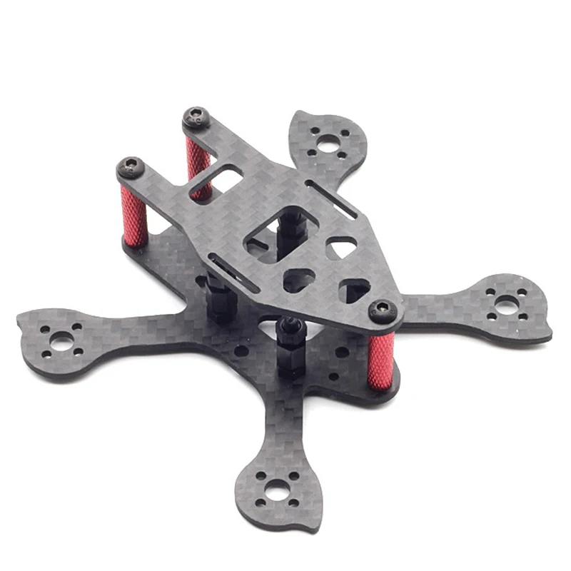 Mini IX2 90 мм микро FPV гоночный Квадрокоптер с рамкой в комплекте для 1104 бесщеточного