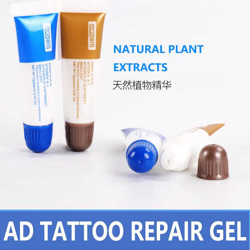 

10 PCS latest AD tattoo eyebrow repair repair gel Oil Cream Lip Repair Cream lip repair agent shipping lines