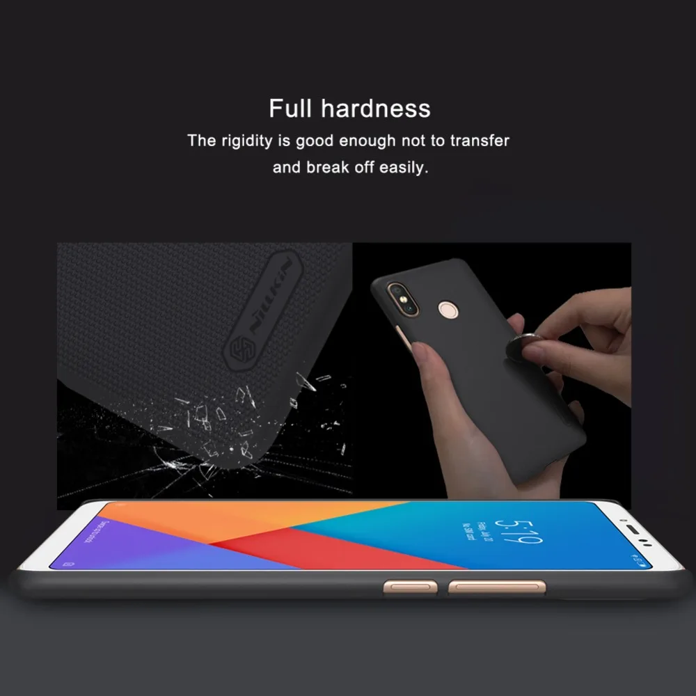 Для xiaomi mi Max 3 чехол Nillkin Супер Матовый ПК Жесткий пластиковый Чехол для задней