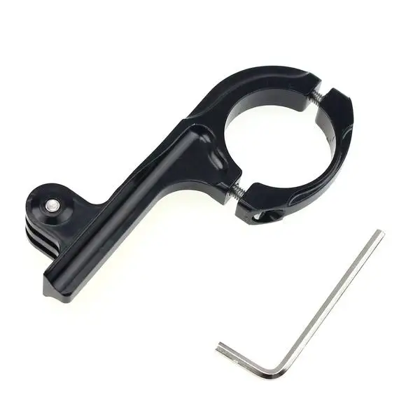 Черный алюминиевый держатель на руль велосипеда и мотоцикла 31 8 мм для Gopro HD Hero 2 3 4