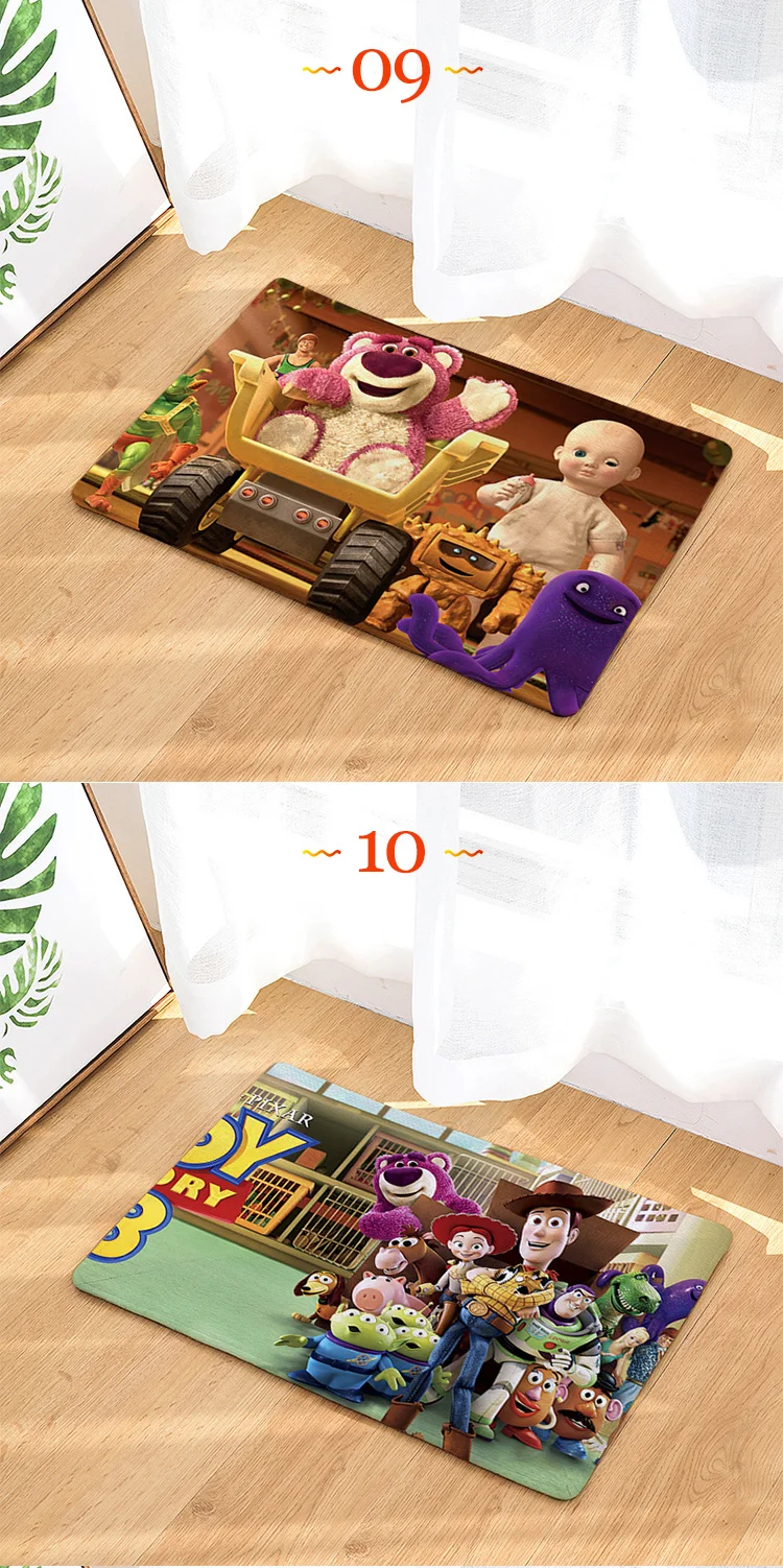 IVYYE Woody Buzz индивидуальный коврик с рисунком из аниме украшения для дома ковры мультяшный коврик для спальни коврики для ванной плюшевые коврики коврик для двери Новинка