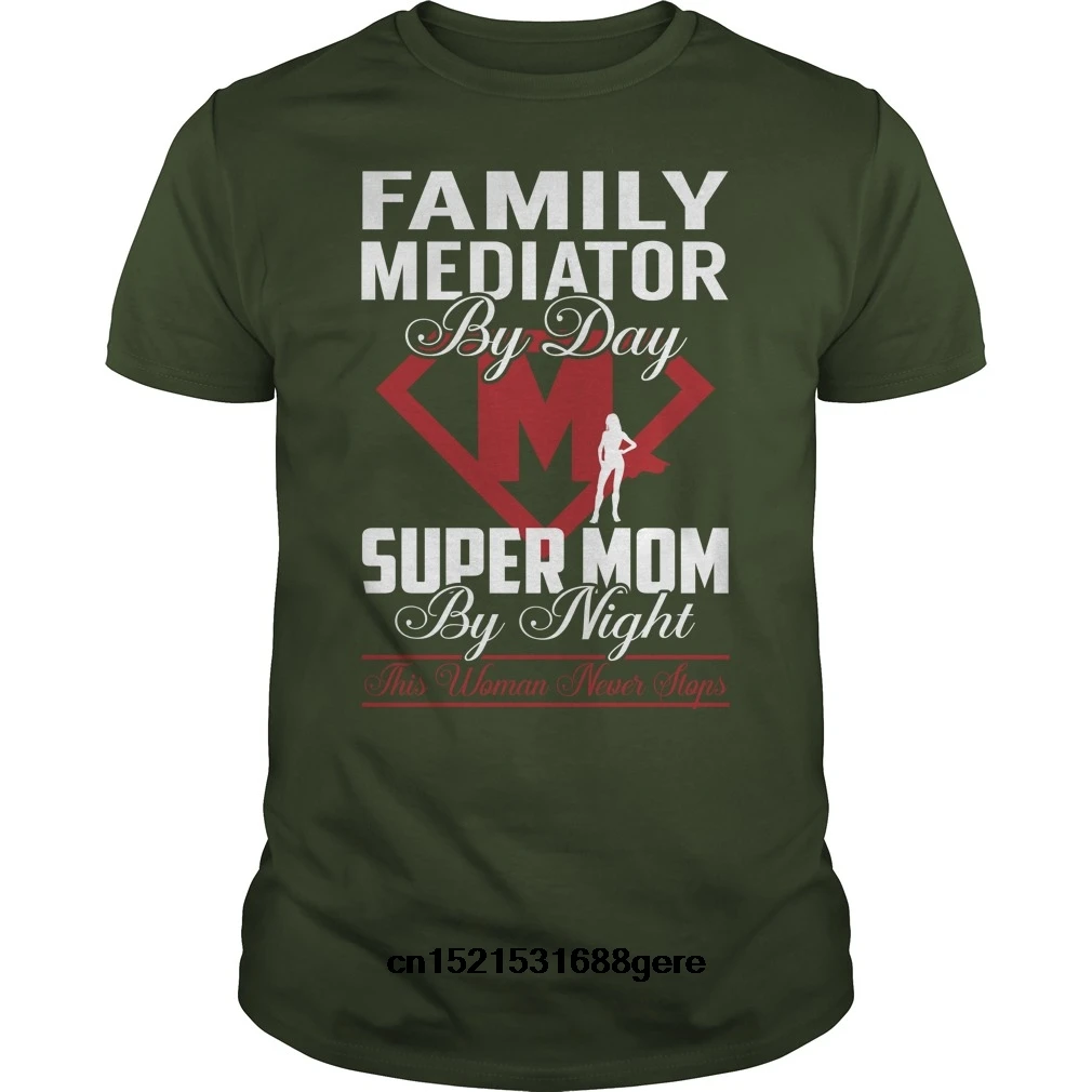 Возьмите забавная футболка Семья посредника супер мама должность футболки