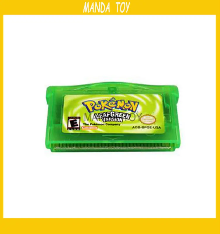 Картриджи для видеоигр GBA GAame Poke Collective Edition 100 шт./лот карточка игровой консоли