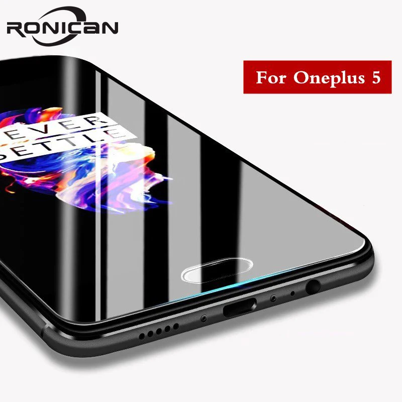 Закаленное стекло для oneplus 5 Защита экрана A5000 полноэкранное Защитная пленка one plus