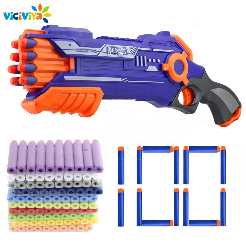 100 шт для Nerf пули головы 7,2 см заправка игрушка дартс пистолет пули для Nerf серии бластеров Рождество День рождения Дети подарок