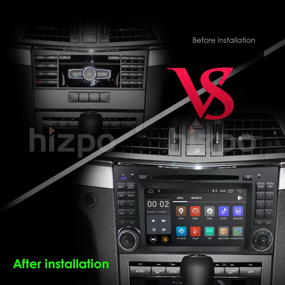 HD 7 дюймов стерео 1024X600 Android 8 1 4 ядра dvd плеер gps для Mercedes Benz Sprinter W169 W245 W906 Viano Vito W639