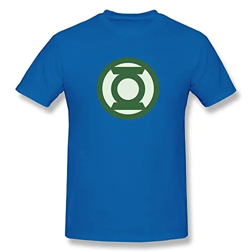 New 2017 Fashion Mens T-Shirts Men's Tshirt Sheldon Cooper Green Lantern ForestGreen Cotton Men Classical | Мужская одежда