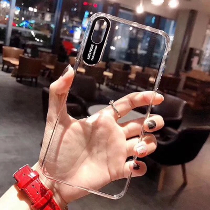 Tluxury прозрачные чехлы для iPhone 6 S 7 10 8 Plus чехол X Xs Max Xr Funfa камеры задняя крышка |