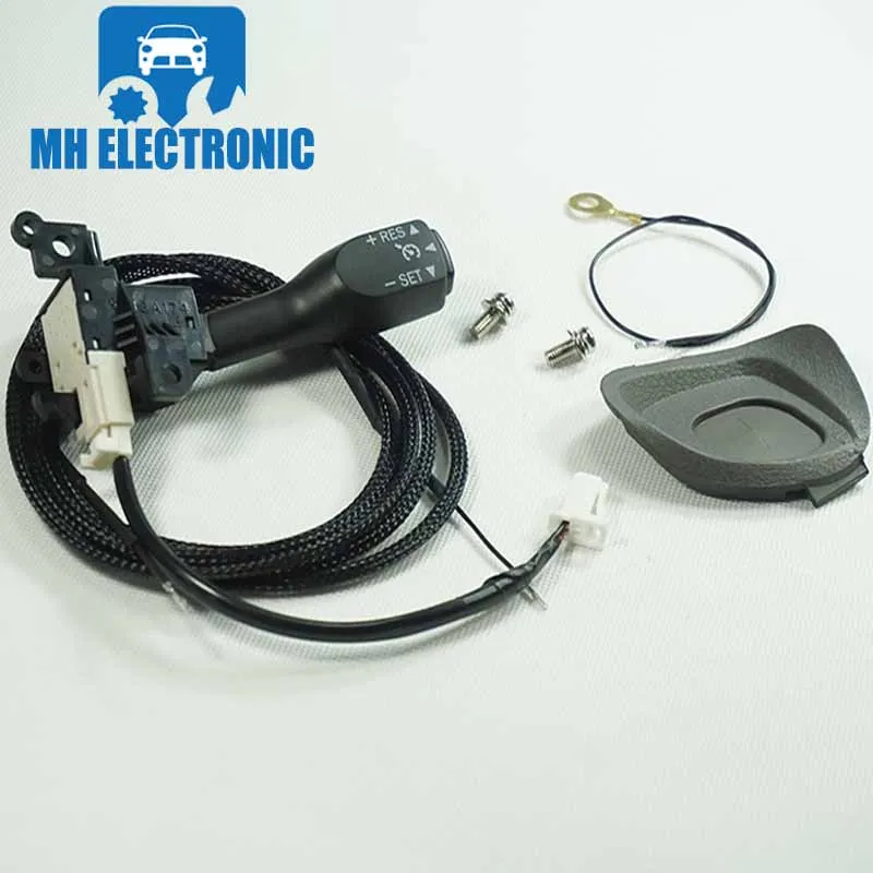 MH ELECTRONIC 8463234017 Cruise Control Switch With Wires Screws Handle Cover RHD for Toyota Camry 45186-06210-E0 45186-06210-EO |