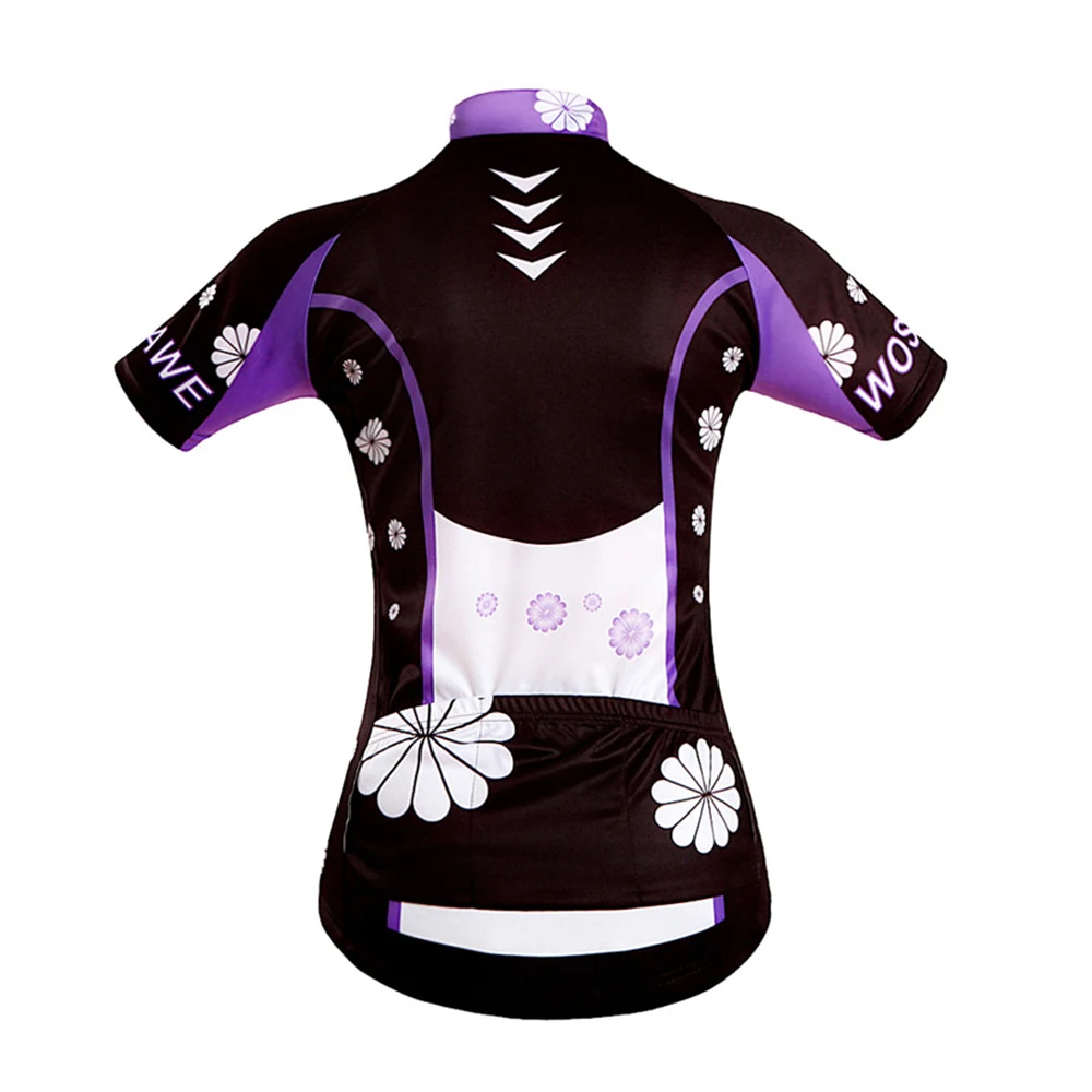Wosawe Mtb футболка для велоспорта Женская велосипедная фиолетовая гоночная с