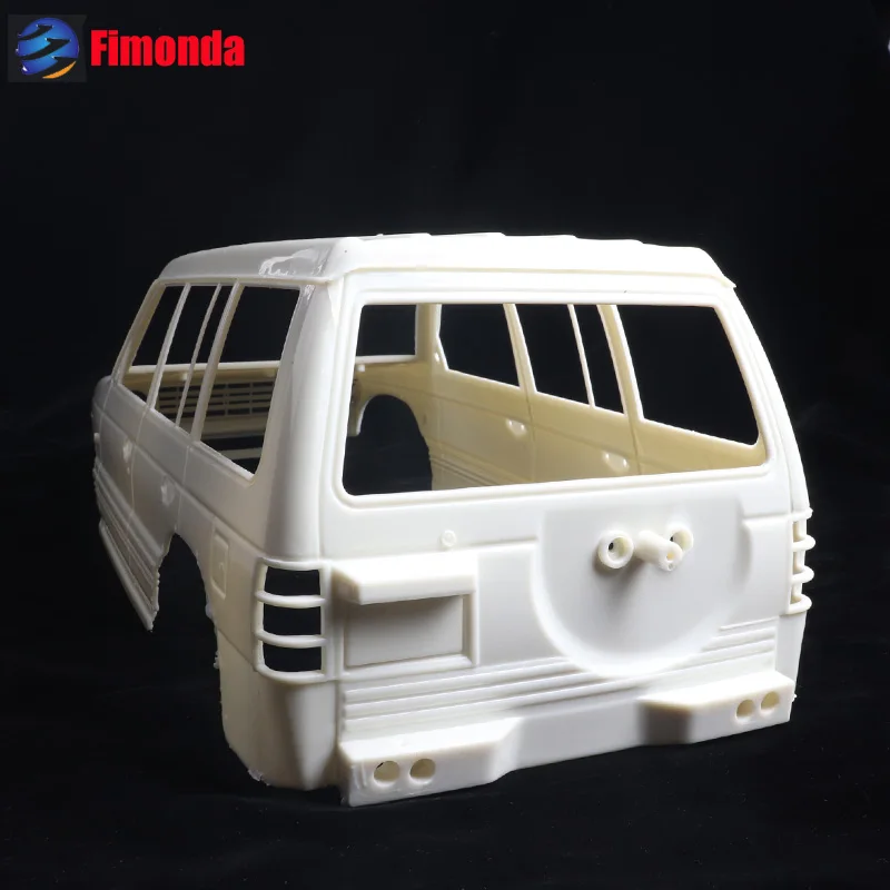 Корпус из жесткого пластика Mitsubishi Pajero V33 колесная база 313 мм для 1/10