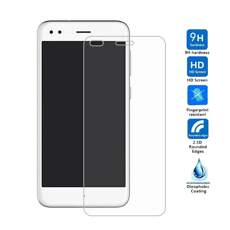 9H твердость 2.5D устойчивое к царапинам защитное стекло для экрана Huawei P8 Lite P9 Lite/mini