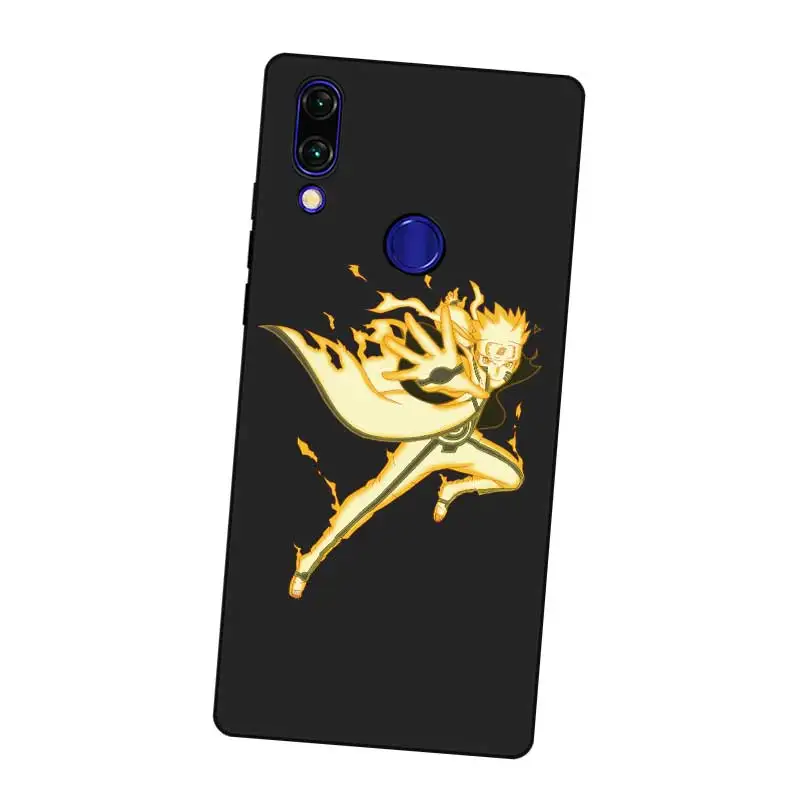N356 Наруто горячий черный силиконовый чехол для Xiaomi Redmi Note 3 4X5 5A 6 7 Pro Global |