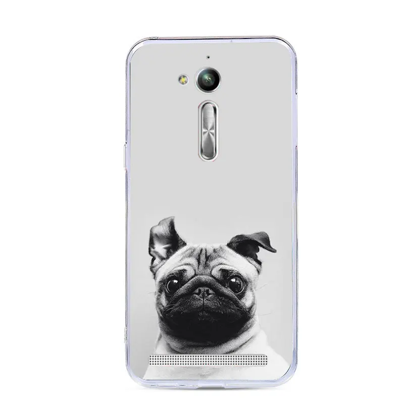 Lamo чехол, мягкий ТПУ чехол для телефона для ASUS ZB500KL X00AD Zenfone Go ZB500 ZB 500 KL 500KL ZB500KG, задняя крышка с изображением животных и фруктов, чехол s