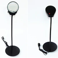 multi function reading magnifier glass desk led lamp 5x 100mm gooseneck clip usb table lamp study light pd 4s 5