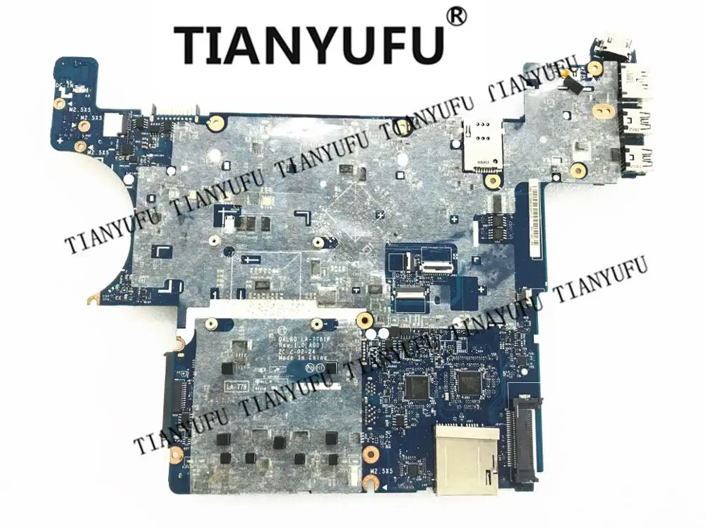 Для DELL Latitude E6430 Материнская плата ноутбука QAL80 LA-7781P CN-0F761C CN-08R94K CN-0XP7NX материнская плата протестированная работа