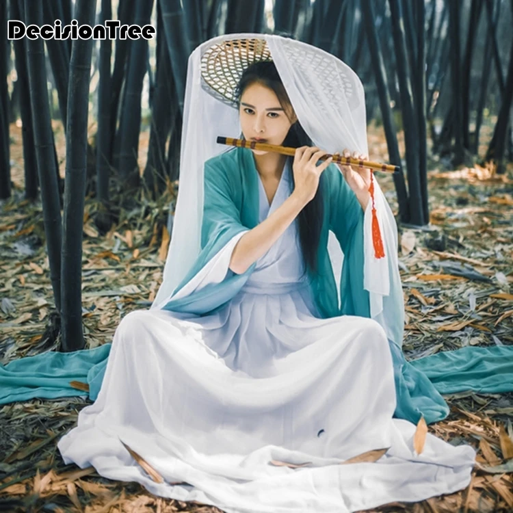 Традиционный китайский стиль hanfu Женский костюм hanfu Tang костюм Китайский традиционный костюм династии Тан китайское платье