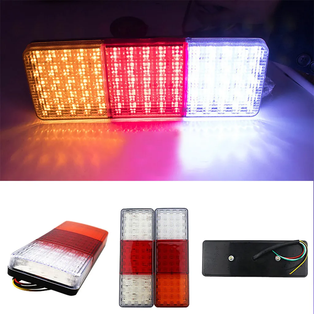 2 шт. задний фонарь для автомобиля грузовика пластиковый сиденья 12В/24В 75wled