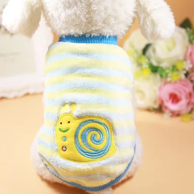 10 Style Coral velvet Small Dog Clothes Pet Puppy Warm Winter Jacket Coat Vest Clothing For Dogs Chihuahua Teddy XXS-XL | Дом и сад