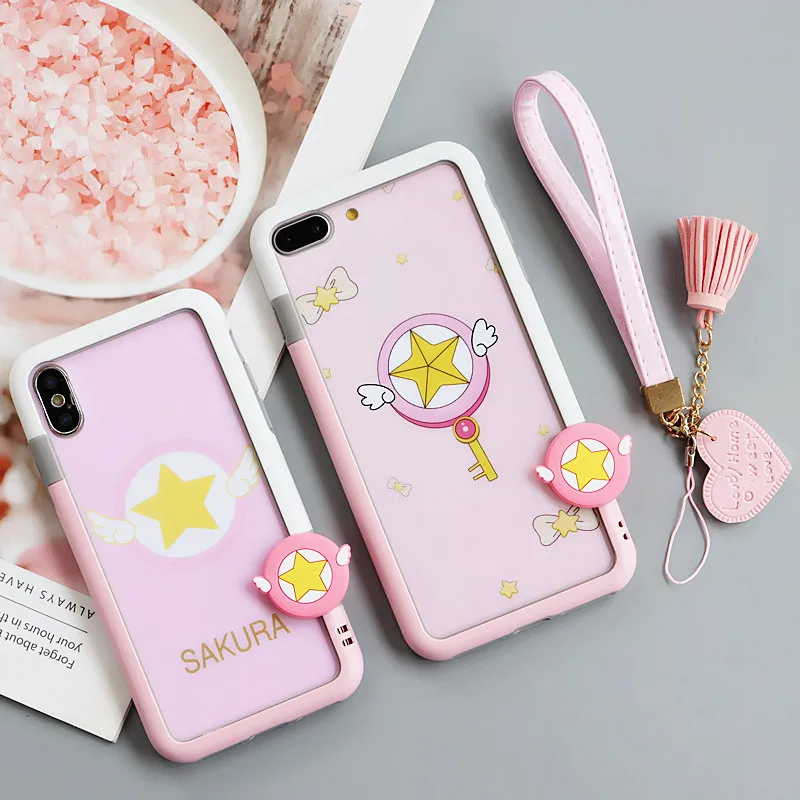 Для iPhone XS Max Sailor moon Sakura пленка для экрана из закаленного стекла (F &amp B) мягкий