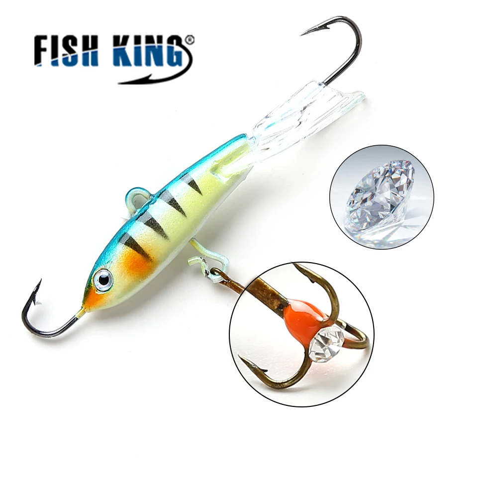 FISH KING 1 шт. 12 г 6 7 см зимняя рыболовная приманка для подледной рыбалки джиг