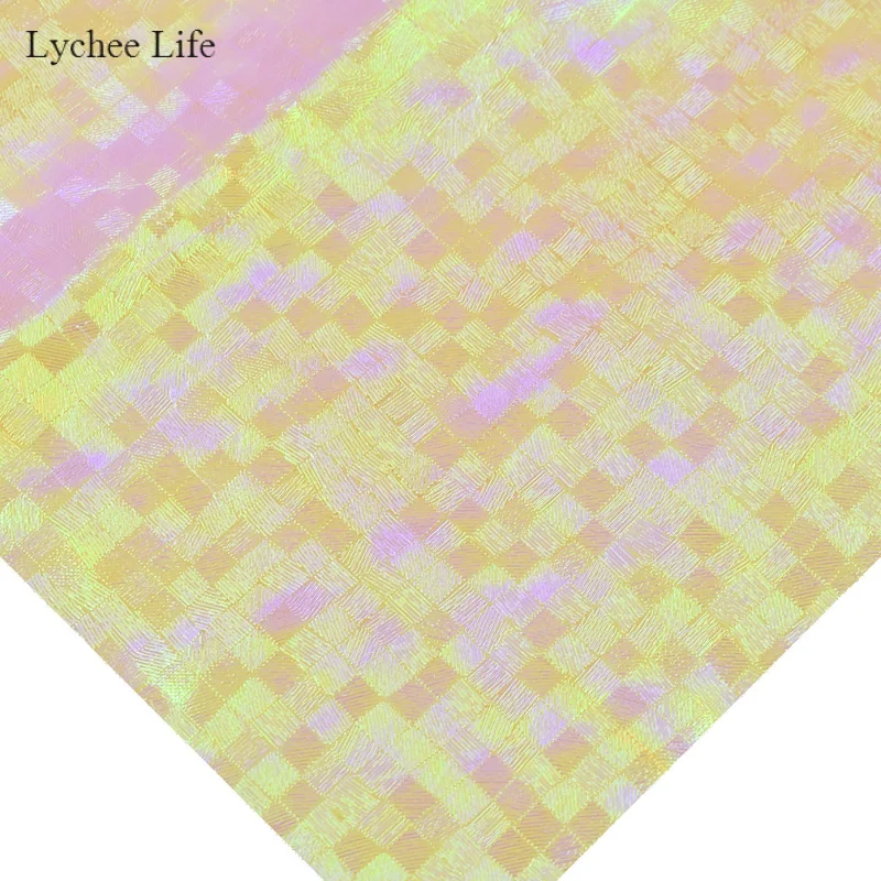 Lychee Life плед с принтом А4 ручная работа Сделай Сам ткань для синтетической кожи